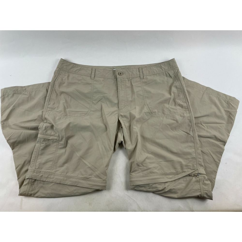 Guide Series Zip Off Shorts Cargo Hiking Pants Men's Size 18 Tan Multi Pocket